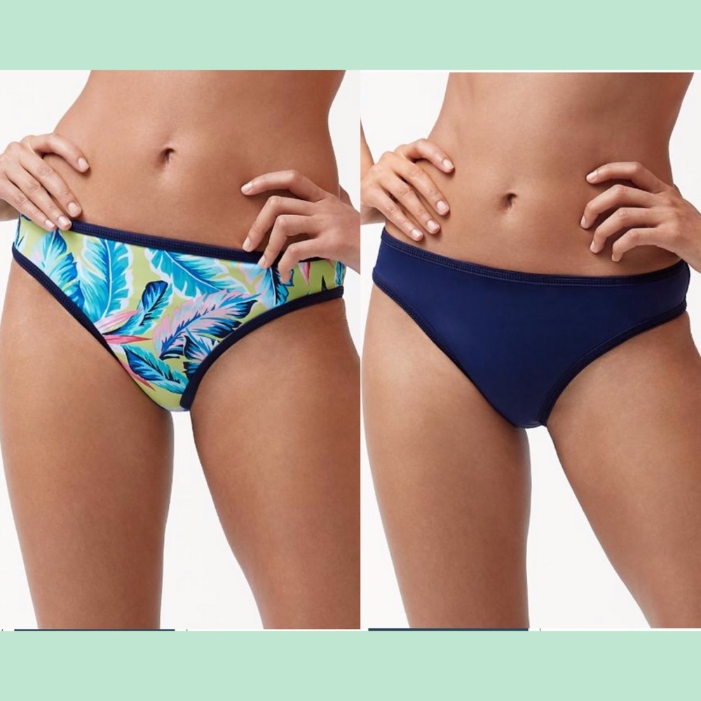 NEW Tommy Bahama Island Active Palms Paradise Bikini Bottom‎ [SZ Large ]